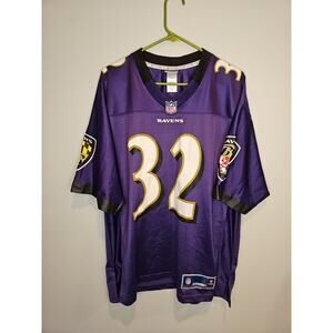 Baltimore Ravens Eric Weddle Pro Line Football Jersey #32 Mens Sz Large Purple